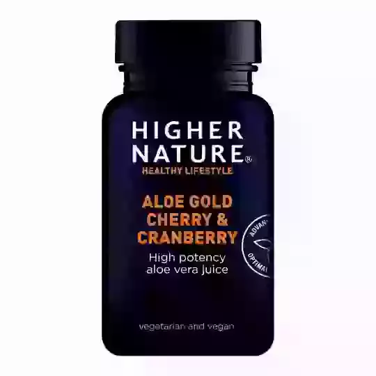 Higher Nature Aloe Gold Cherry & Cranberry 485ml
